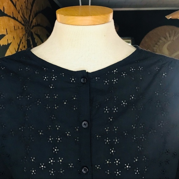 Free People Floral Eyelet Stars Align Blouse....Size M NWT - Picture 4 of 13